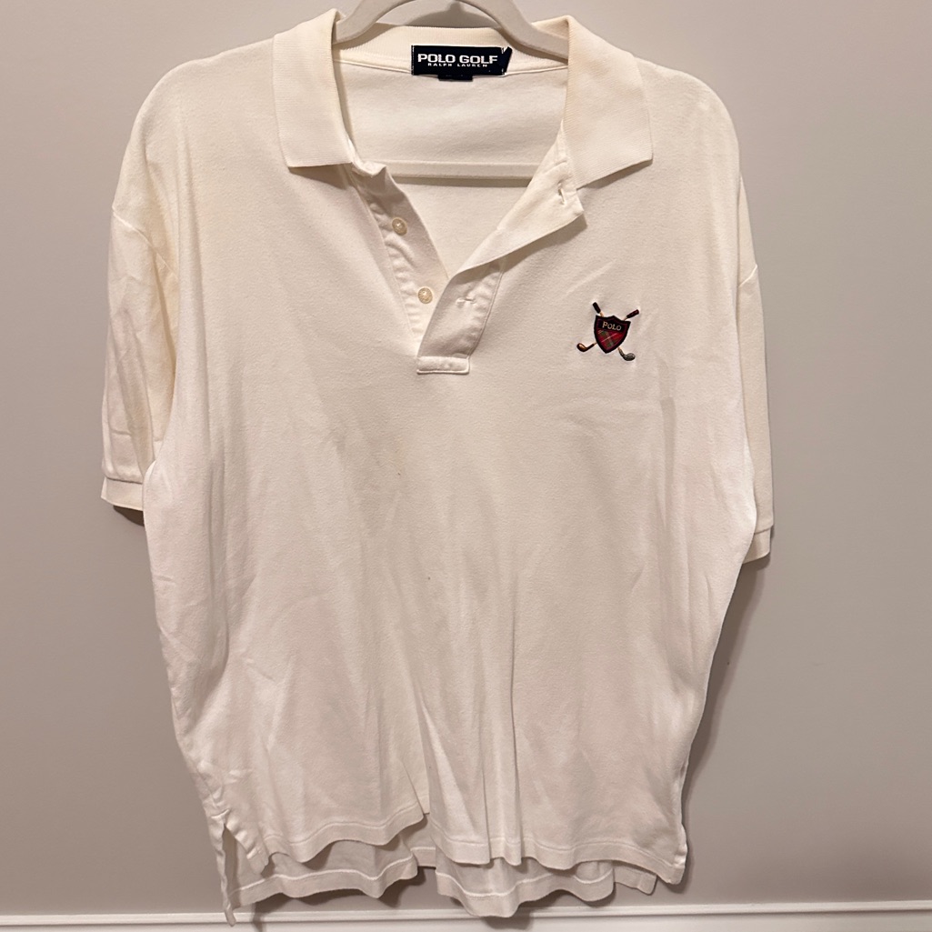 Ralph Lauren Polo Golf White Polo